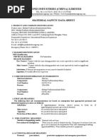 MSDS of Methyl Perfluorobutylisobutyl Ether