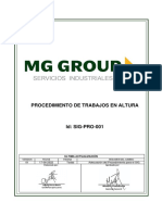 SIG-PRO-001 Trabajos en Altura - V01