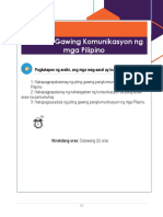 Aralin 6 Gawing Komunikasyon NG Mga Pilipino