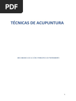  Técnicas de Acupuntura