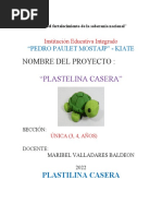 Plastilina Casera 2022 - 2