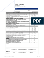 TWJO-ITP-RDW-0013-CHK-002 Revb Pre-Cast U Ditch Checklist