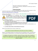 3) Las Organizaciones y El Entorno. Fuerzas Directas e Indirectas