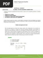 ACTIVIDAD 2 Investigación de Operaciones