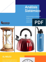 Analisis Sistemico de 3 Objetos