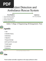 Accident Detection and Ambulance Rescue System