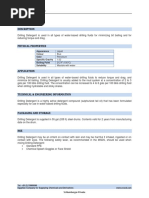 TDS Drilling Detergent