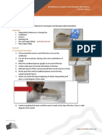 Modelling Convergent and Divergent Boundaries Teacher Notes