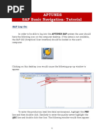 0.SAP Basic Navigation