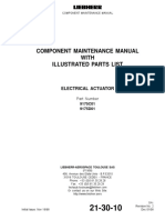 Component Maintenance Manual With Illustrated Parts List: Electrical Actuator