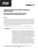 Marques Et Al, 2014 - A Highly Reproducible Mouse Model of Compression SCI