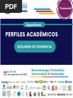 Perfil Expositores EXPOSITORES