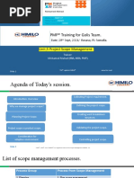 PMP Chapter-5 Scope Management