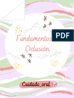 Fundamentos de Oclusión.