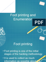 Enumeration and Foot Printing