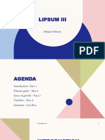 Lipsum III