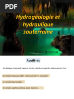 Hydrogéologie Et Hydraulique Souterraine: Mme S.Zeddouri