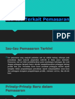 Isu-Isu Terkait Pemasaran