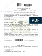 Certificado de Constitucion y Gerencia