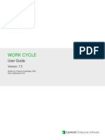 Work Cycle Sap User Guide 7.5.x