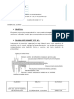 Practica 1 Calibracion de Instrumentos-Calibrador Vernier