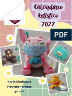 Calendario Artístico 2022: Karla Chafloque Patricia Paredes 5º "F"