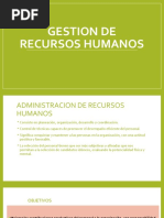 Gestion de Recursos Humanos