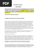 Caso Clínico Trastorno Tiroideo