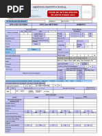 Ficha de Actualización Datos Siagie 2023