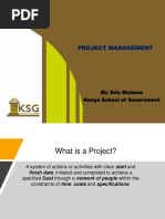 Project Management PPT - 2022