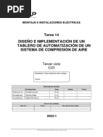 Tarea 14 - Implementacion de Tablero de Compresion de Aire Ok