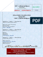 CS607 FinalTerm MCQs