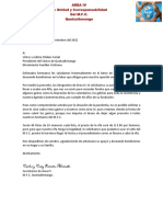 Carta para Los Presidentes para La Rifa