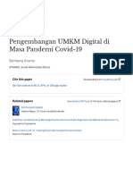 Jurnal Pengembangan UMKM Digital DiMasa