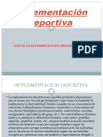 Suplementación Deportiva