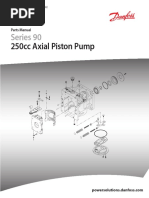 Bomba Hidráulica (Ppal) HD 110 Sauer Danfoss Serie 90 (S90R055 KA5 BB80 S3S1 B03 FAD 382024) Parts Manual