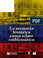 La Memoria Historica Como Relato Emblema