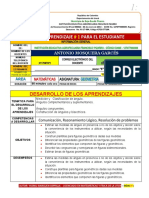 Guia # 1 de Geometria - Grado 6 - Perido - 1