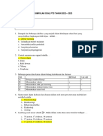 Soal PTS Kimia