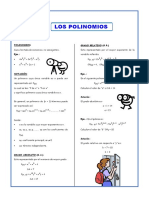 3° 3 Grado Absoluto y Relativo de Un Polinomio para Tercero de Secundaria