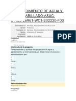 Abastecimiento de Agua y Alcantarillado