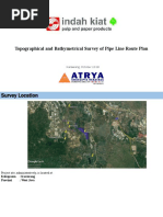 PT. Indah Kiat Pulp and Paper Topography and Bathymetry Survey