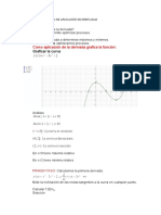 Practica de Aplicación de Derivadas