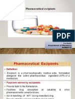 Pharmaceutical Excipients