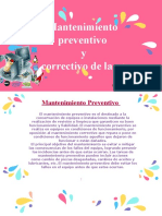 Mantenimiento Preventivo y Correctivo