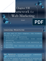 Chapter VIl Framework For Web Marketing