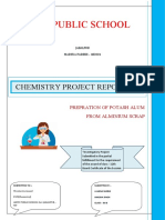 Preparation of Potash Alum