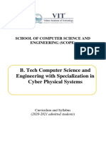 B.tech - CSE - CPS - 2020 - 2021 - Curriculum and Syllabus Without SLO