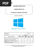 Lab 08 - Introducción A Windows PowerShell 2022