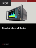 Signal Analyzers X-Series